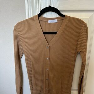 Oak and Fort Brown Cardigan